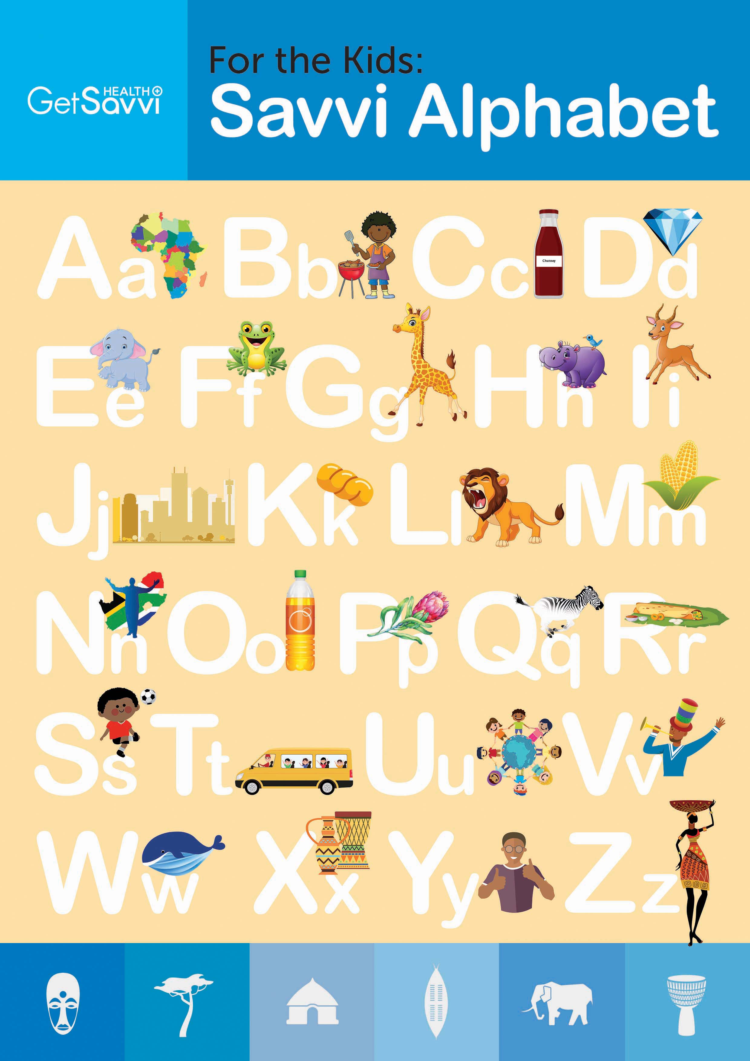 Mzansi-inspired alphabet